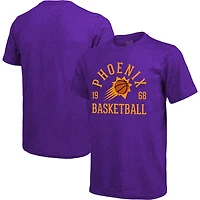 Majestic Threads Heathered Phoenix Suns Ball Hog Tri-Blend T-Shirt