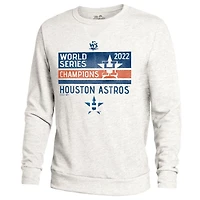 Majestic Threads Houston Astros 2022 World Series Champions Front Line Pullover Sweatshirt