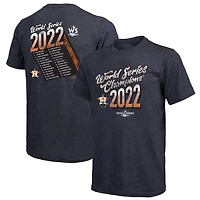 Majestic Threads Houston Astros 2022 World Series Champions Life Of The Party Tri-Blend T-Shirt
