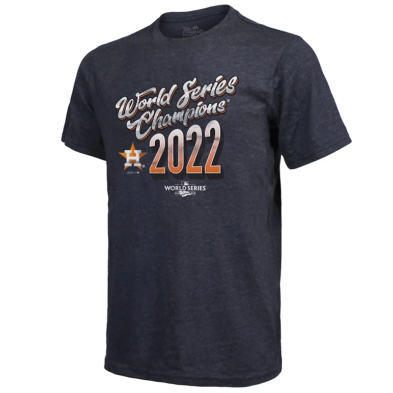 Majestic Threads Houston Astros 2022 World Series Champions Life Of The Party Tri-Blend T-Shirt