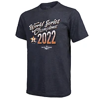 Majestic Threads Houston Astros 2022 World Series Champions Life Of The Party Tri-Blend T-Shirt
