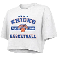 Majestic Threads New York Knicks Boxy Crop Top