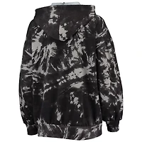 Majestic Threads Philadelphia 76ers Burble Tie-Dye Tri-Blend Pullover Hoodie