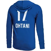 Majestic Threads Shohei Ohtani Los Angeles Dodgers Lightweight Name  Number Hoodie