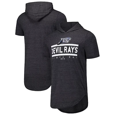 Majestic Threads Tampa Bay Rays Tri-Blend Hoodie T-Shirt