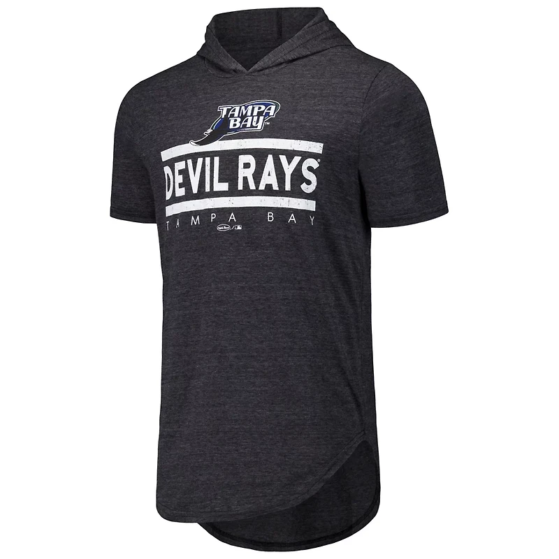 Majestic Threads Tampa Bay Rays Tri-Blend Hoodie T-Shirt