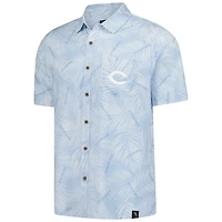 Margaritaville Cincinnati Reds Linen Party Button-Up Shirt