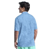 Margaritaville Los Angeles Dodgers Linen Party Button-Up Shirt