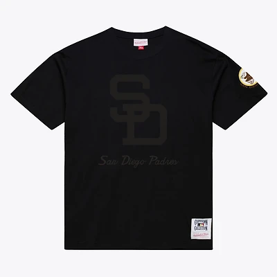 Men Mitchell  Ness San Diego Padres Cooperstown Collection Phantom T-Shirt