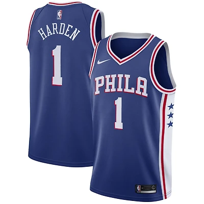 Men's Nike James Harden Philadelphia 76ers Swingman Jersey - Icon Edition