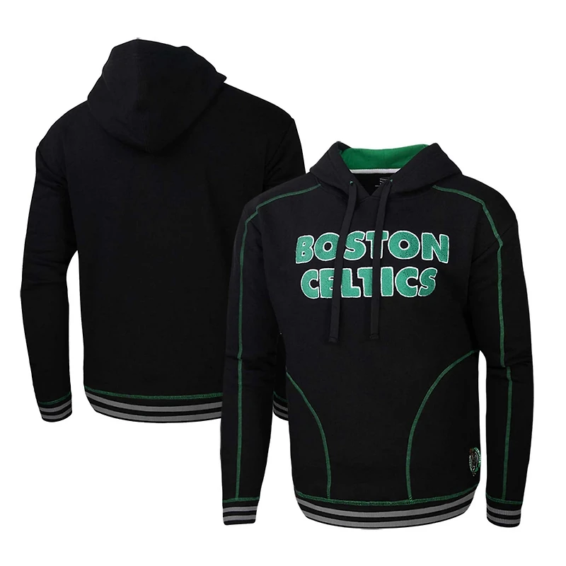 Men's Stadium Essentials Boston Celtics Baseline Pullover Hoodie