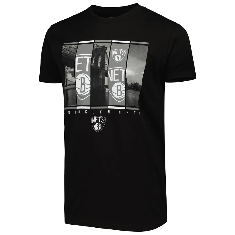 Men's Stadium Essentials Brooklyn Nets City Skyline T-Shirt