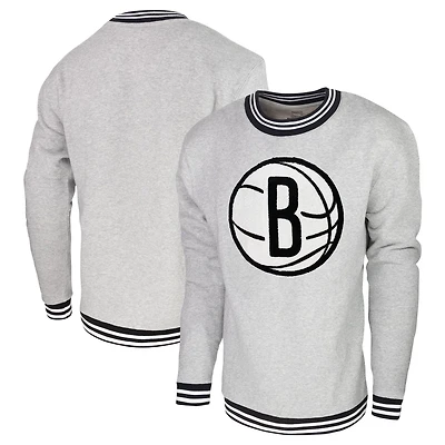 Men's Stadium Essentials Brooklyn Nets Club Level Pullover Sweatshirt