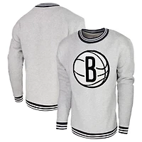 Men's Stadium Essentials Brooklyn Nets Club Level Pullover Sweatshirt
