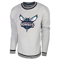 Men's Stadium Essentials Charlotte Hornets Club Level Pullover Sweatshirt