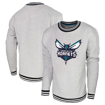Men's Stadium Essentials Charlotte Hornets Club Level Pullover Sweatshirt