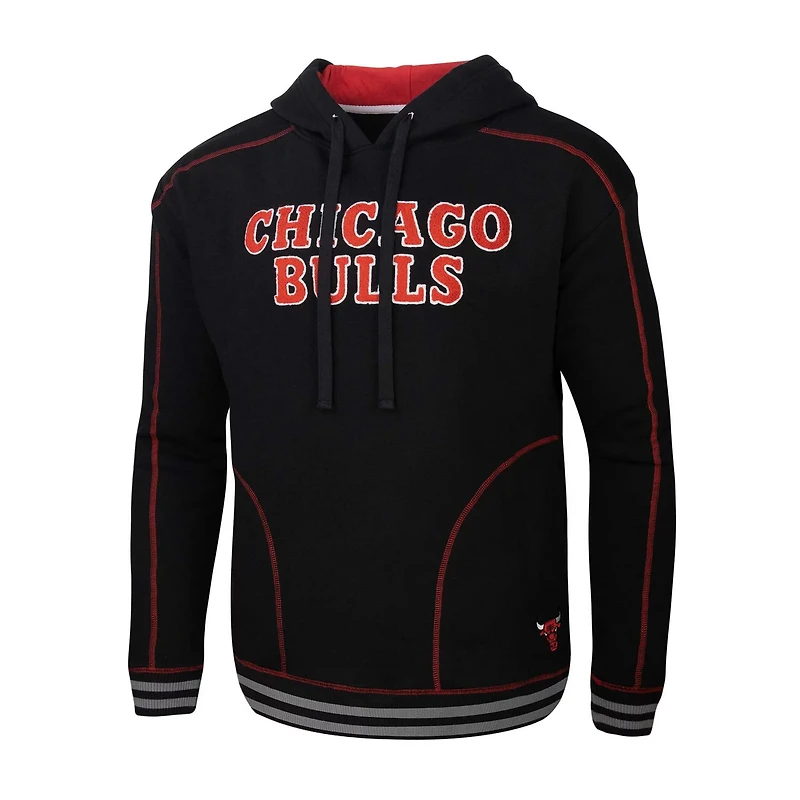Men's Stadium Essentials Chicago Bulls Baseline Pullover Hoodie