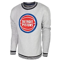 Men's Stadium Essentials Detroit Pistons Club Level Pullover Sweatshirt