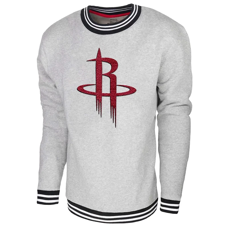 Men's Stadium Essentials Houston Rockets Club Level Pullover Sweatshirt