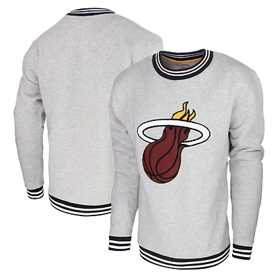 Men's Stadium Essentials Miami Heat Club Level Pullover Sweatshirt