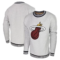 Men's Stadium Essentials Miami Heat Club Level Pullover Sweatshirt