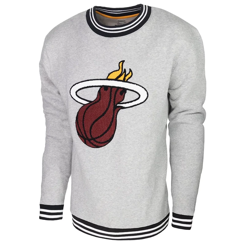Men's Stadium Essentials Miami Heat Club Level Pullover Sweatshirt