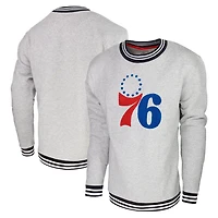 Men's Stadium Essentials Philadelphia 76ers Club Level Pullover Sweatshirt