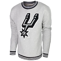 Men's Stadium Essentials San Antonio Spurs Club Level Pullover Sweatshirt