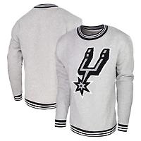 Men's Stadium Essentials San Antonio Spurs Club Level Pullover Sweatshirt