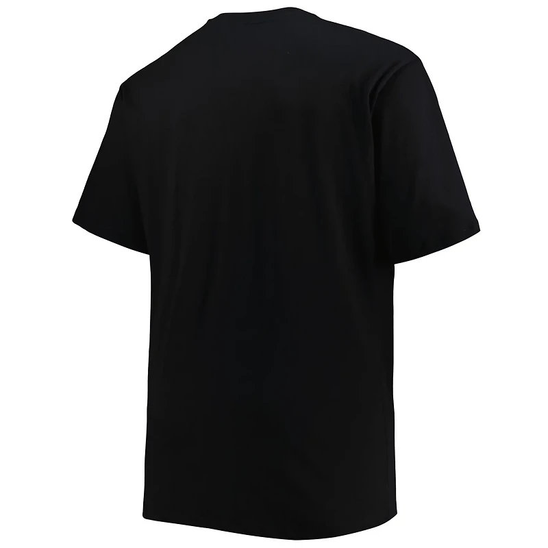 Miami Heat Big  Tall Heart  Soul T-Shirt