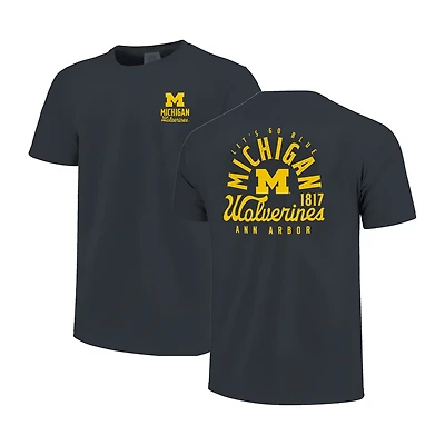 Michigan Wolverines Comfort Colors Mascot Overlay T-Shirt