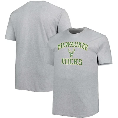 Milwaukee Bucks Big  Tall Heart  Soul T-Shirt