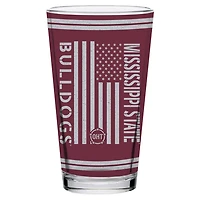 Mississippi State Bulldogs 16oz OHT Military Appreciation Pint Glass