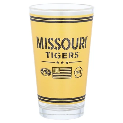 Missouri Tigers 16oz OHT Military Appreciation Pint Glass