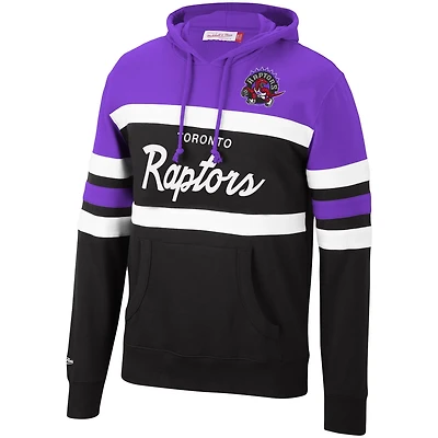 Mitchell  Ness /Black Toronto Raptors Head Coach Pullover Hoodie