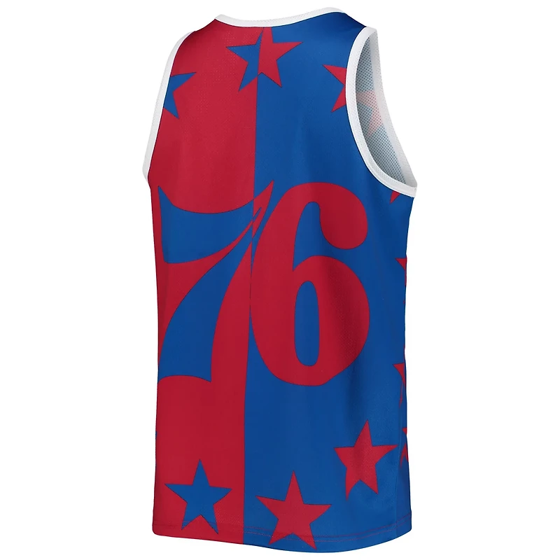 Mitchell Ness Allen Iverson /Red Philadelphia 76ers Sublimated Player Tank Top
