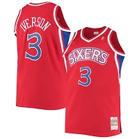 Mitchell Ness Allen Iverson Philadelphia 76ers 1996/97 Big Tall Hardwood Classics Swingman Jersey