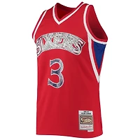 Mitchell  Ness Allen Iverson Philadelphia 76ers 1996/97 Hardwood Classics NBA 75th Anniversary Diamond Swingman Jersey
