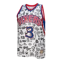 Mitchell  Ness Allen Iverson Philadelphia 76ers 1996/97 Swingman Jersey