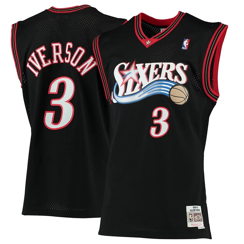 Mitchell Ness Allen Iverson Philadelphia 76ers Hardwood Classics Swingman Jersey