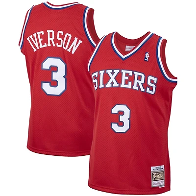 Mitchell  Ness Allen Iverson Philadelphia 76ers 2001/02 Hardwood Classics Swingman Jersey