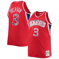 Mitchell  Ness Allen Iverson Philadelphia 76ers Big Tall 1996/97 NBA 75th Anniversary Diamond Swingman Jersey