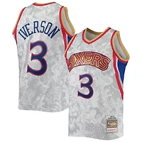 Mitchell  Ness Allen Iverson Philadelphia 76ers Hardwood Classics 1996/97 Lunar New Year Swingman Jersey