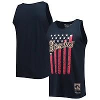 Mitchell  Ness Atlanta Braves Cooperstown Collection Stars and Stripes Tank Top