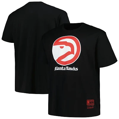 Mitchell  Ness Atlanta Hawks Big Tall Hardwood Classics Vintage Logo T-Shirt