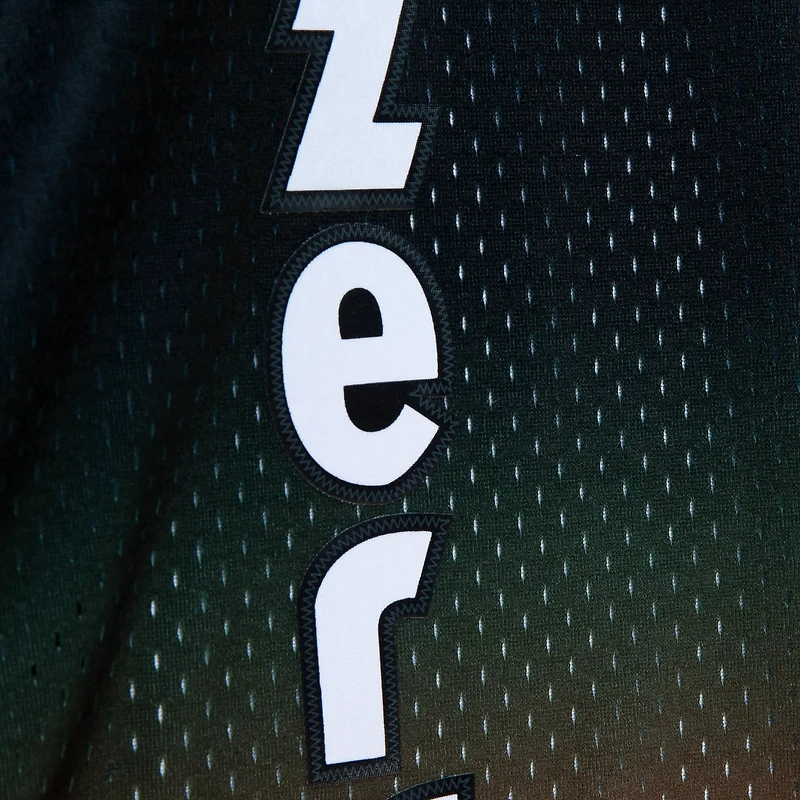 Mitchell  Ness Bill Walton /Black Portland Trail Blazers 1976/77 Hardwood Classics Fadeaway Swingman Player Jersey