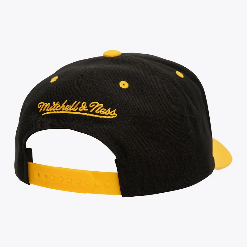 Mitchell  Ness Boston Bruins All In 20 Pro Crown Adjustable Hat