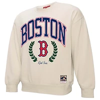 Mitchell  Ness Boston Red Sox Cooperstown Collection Laurel Pullover Sweatshirt