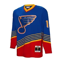 Mitchell  Ness Brett Hull St Louis s 1995/96 Line Player Jersey