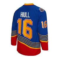 Mitchell  Ness Brett Hull St Louis s 1995/96 Line Player Jersey